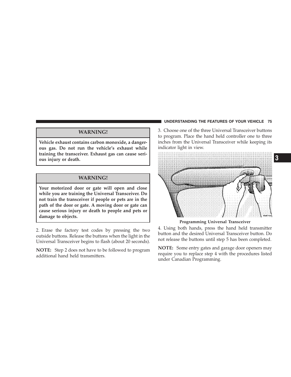Dodge 2005 JR41 Stratus User Manual | Page 75 / 293
