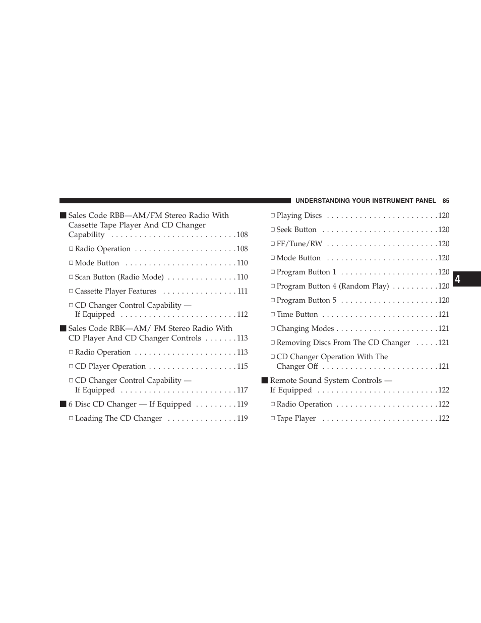 Dodge 2005 JR41 Stratus User Manual | Page 85 / 293