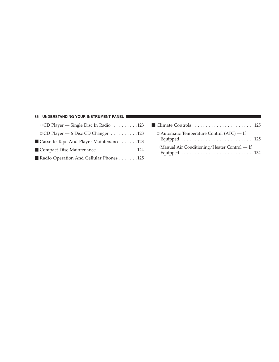 Dodge 2005 JR41 Stratus User Manual | Page 86 / 293