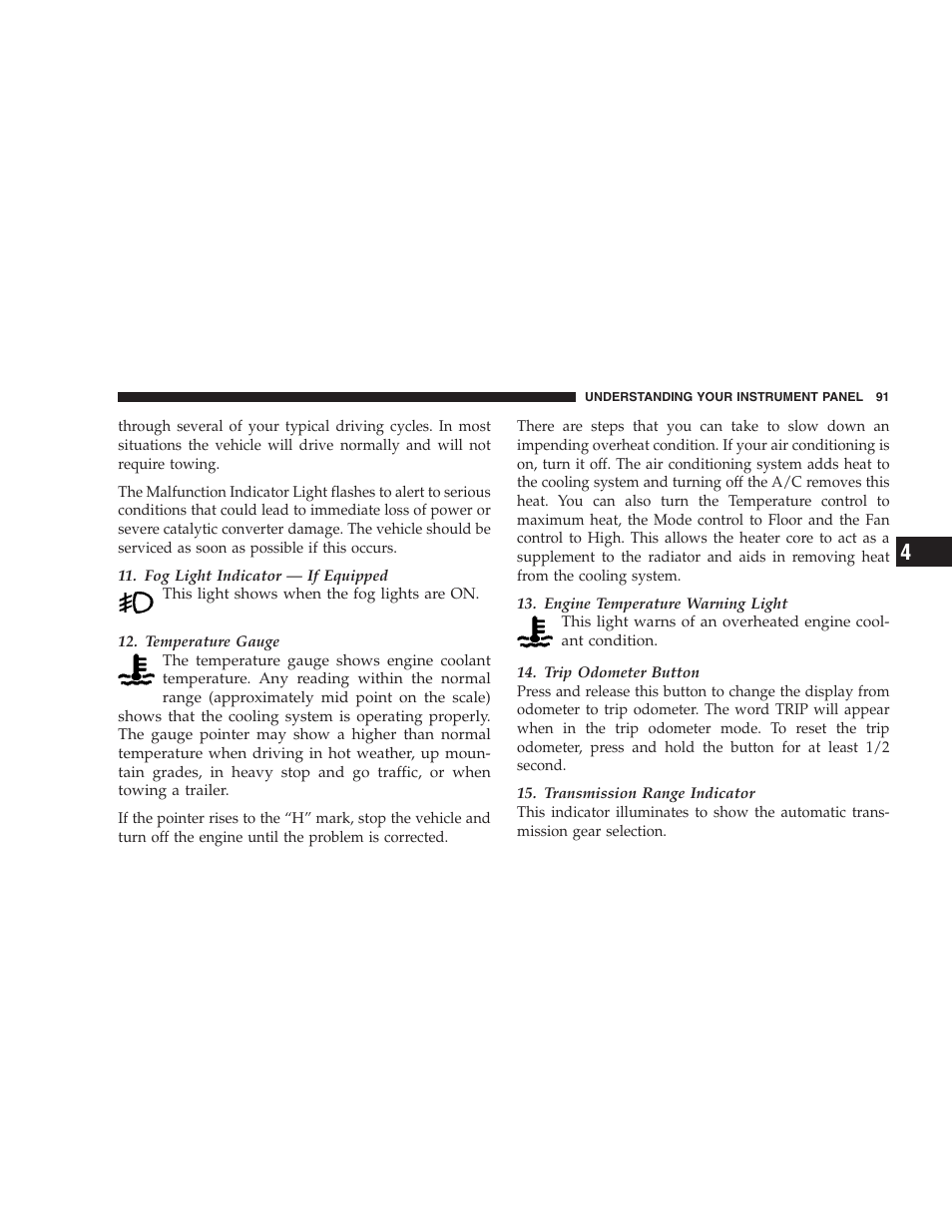 Dodge 2005 JR41 Stratus User Manual | Page 91 / 293