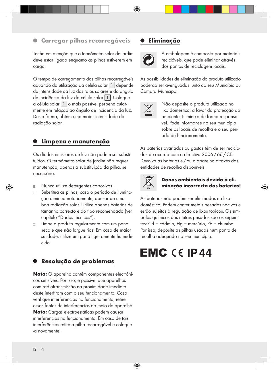 Auriol Z31269 User Manual | Page 12 / 19