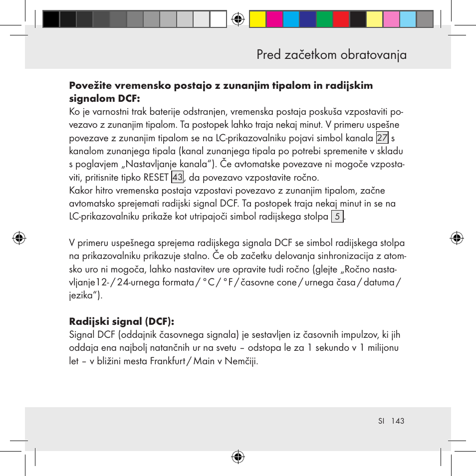 Pred začetkom obratovanja | Auriol Z31130 User Manual | Page 143 / 297