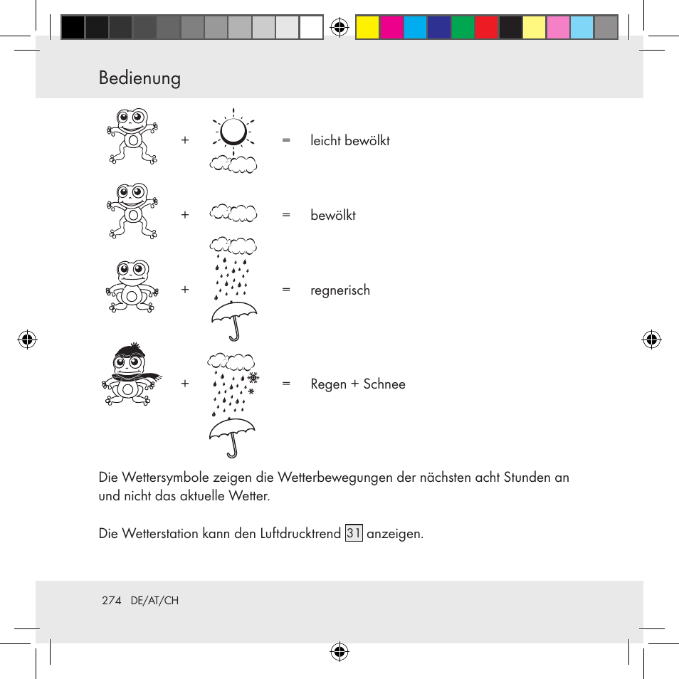 Bedienung | Auriol Z31130 User Manual | Page 274 / 297