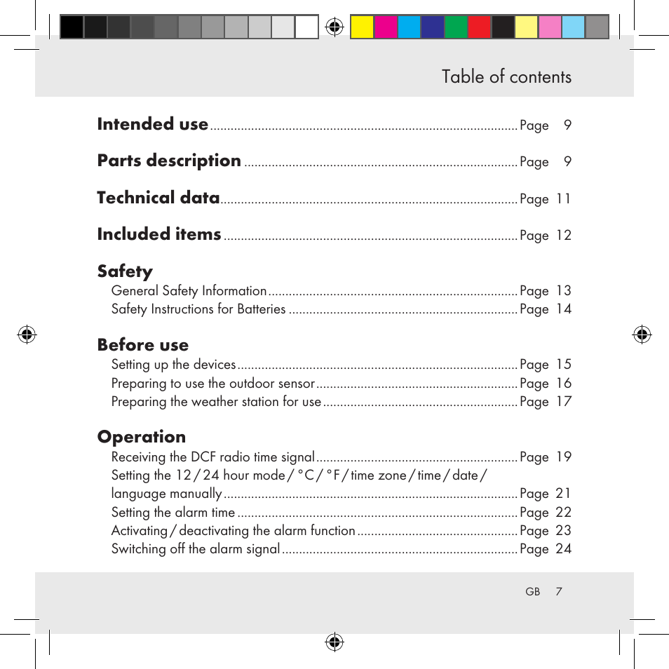 Auriol Z31130 User Manual | Page 7 / 297