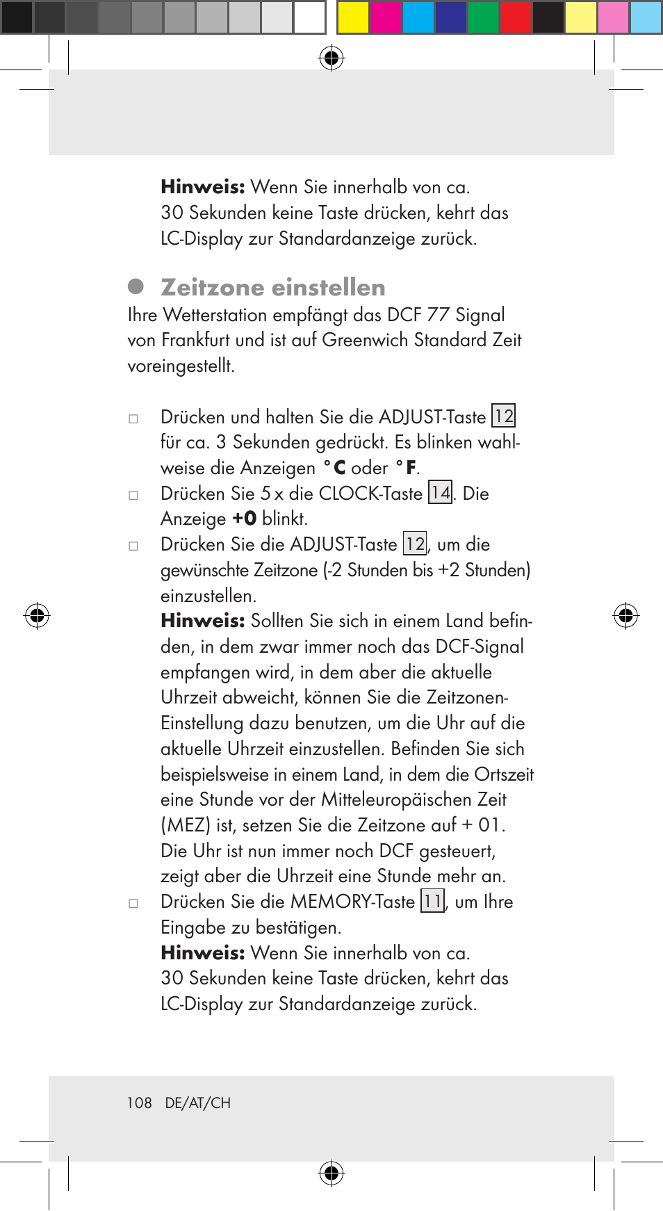 Zeitzone einstellen | Auriol Z29962C User Manual | Page 108 / 112