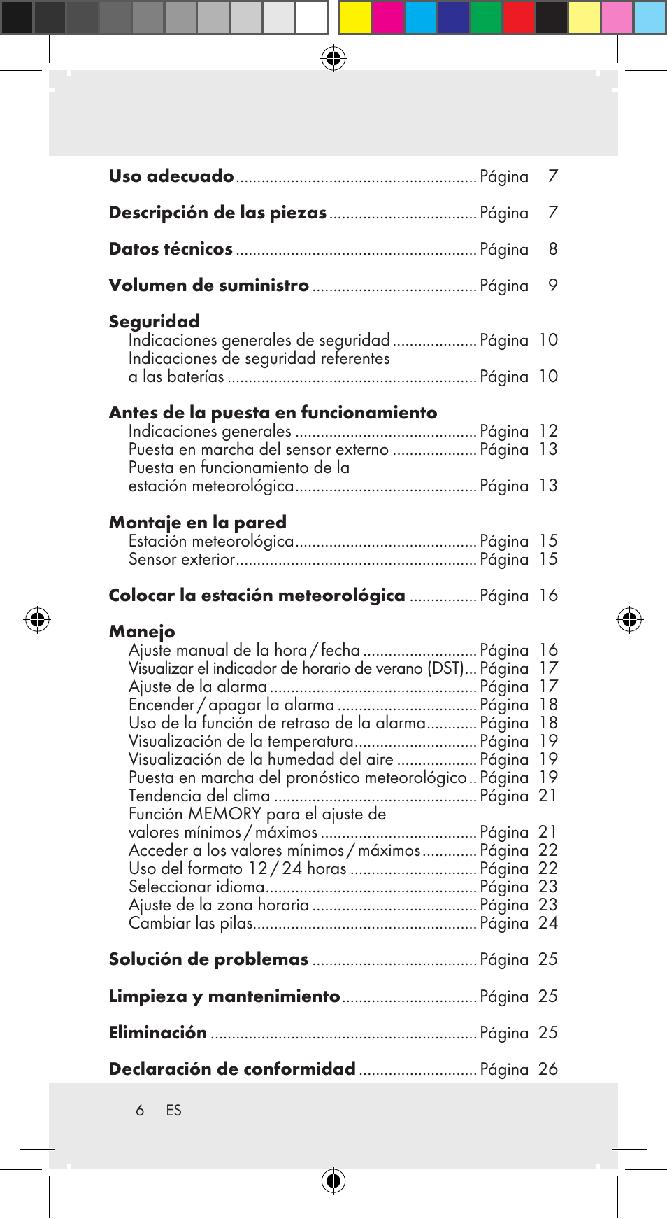 Auriol Z29962C User Manual | Page 6 / 112