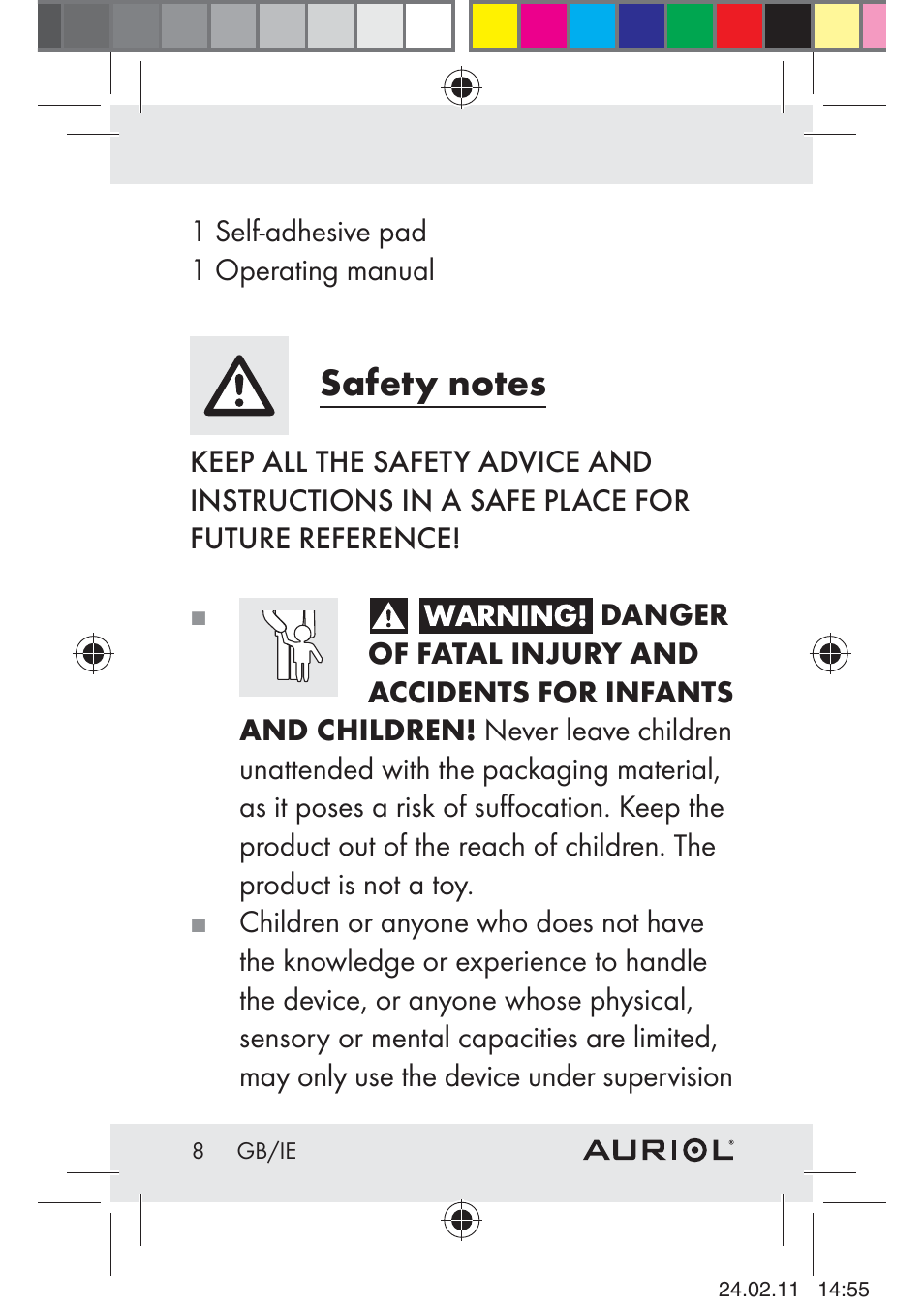 Auriol H4286A_B User Manual | Page 10 / 75