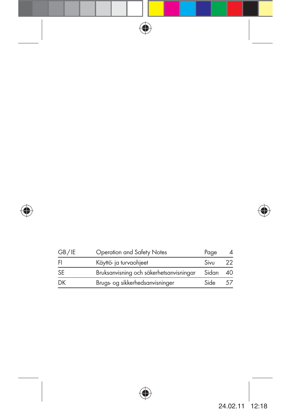 Auriol H4286A_B User Manual | Page 3 / 75