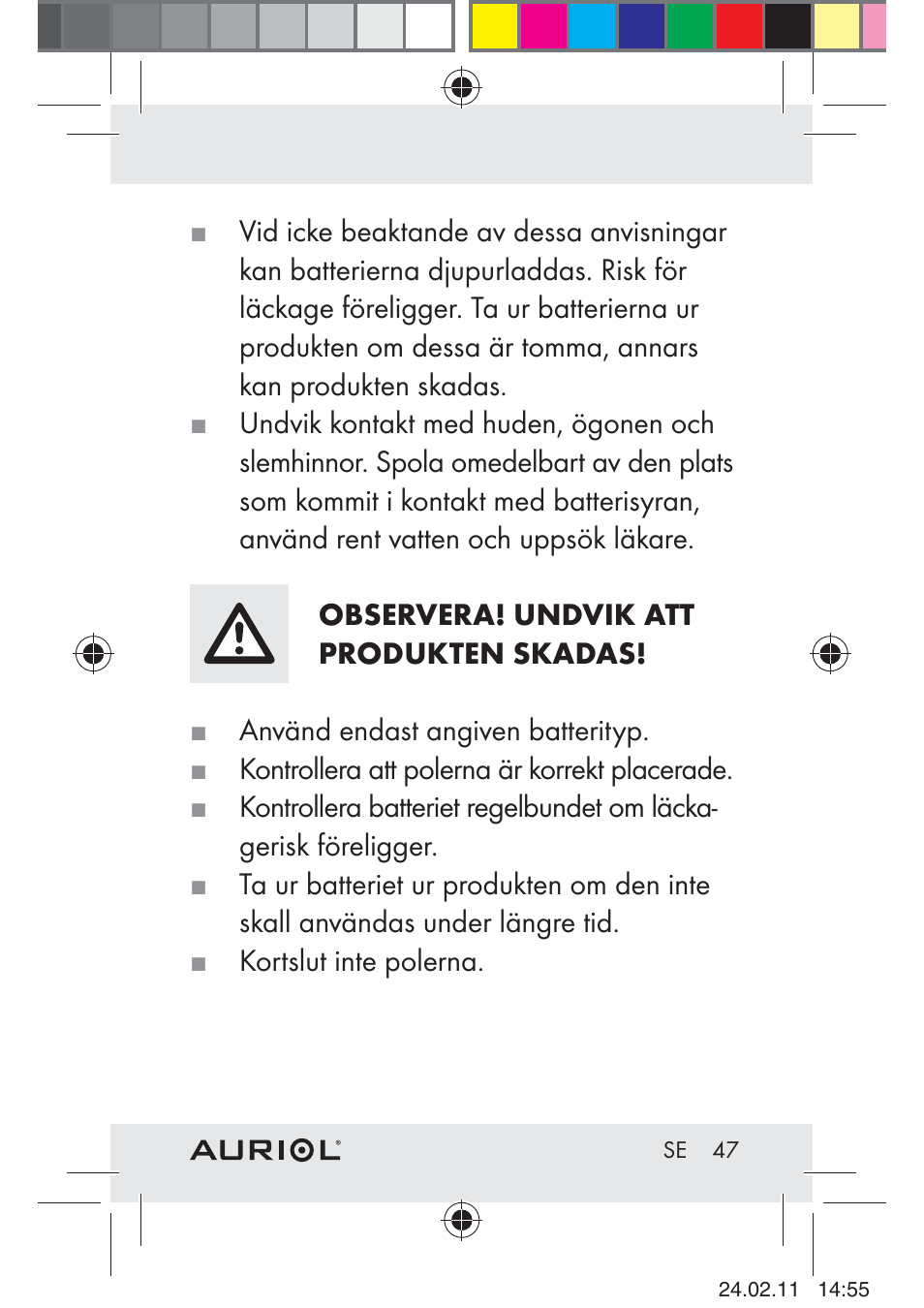 Auriol H4286A_B User Manual | Page 49 / 75