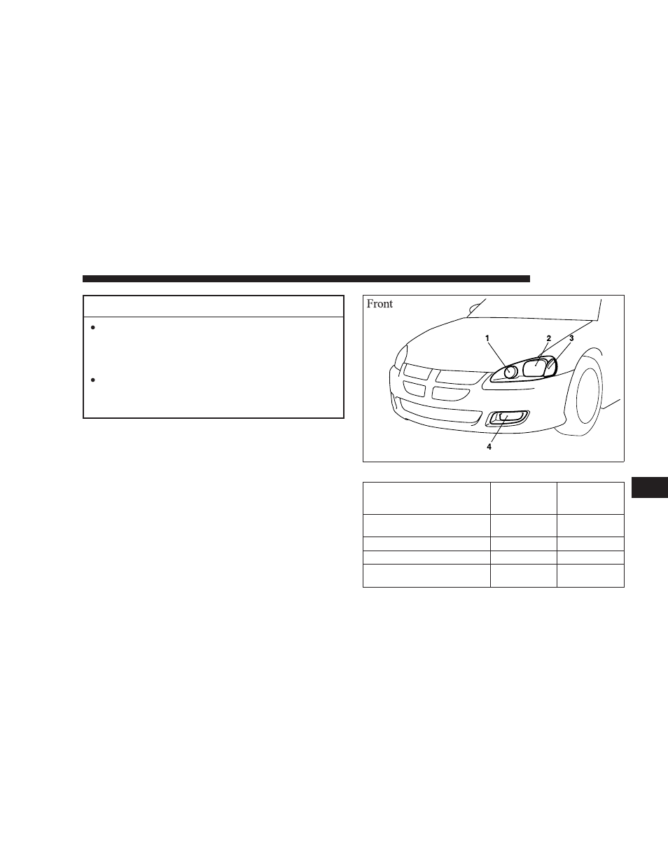 Dodge 25360 Stratus Coupe User Manual | Page 293 / 396