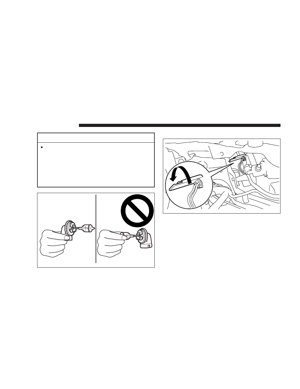 Caution | Dodge 25360 Stratus Coupe User Manual | Page 300 / 396