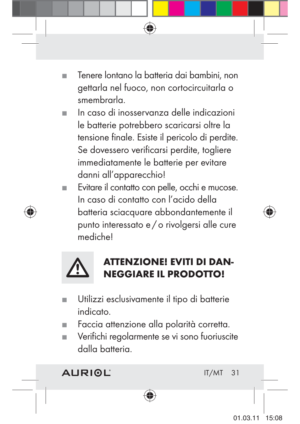 Auriol H4286A_B User Manual | Page 33 / 81