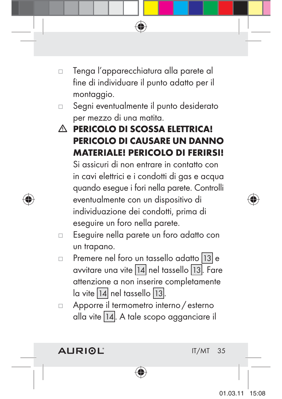 Auriol H4286A_B User Manual | Page 37 / 81