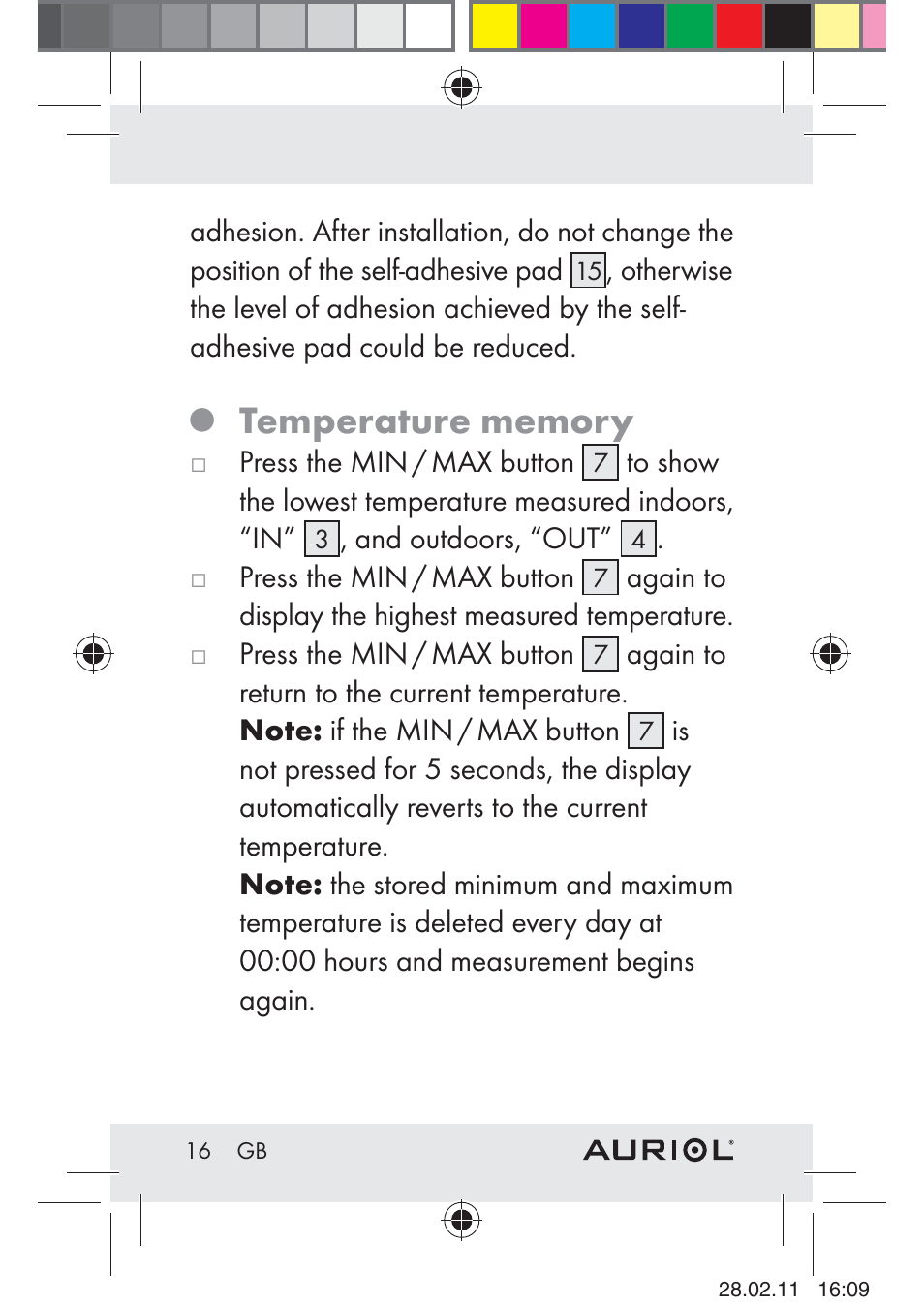 Auriol H4286A_B User Manual | Page 18 / 117