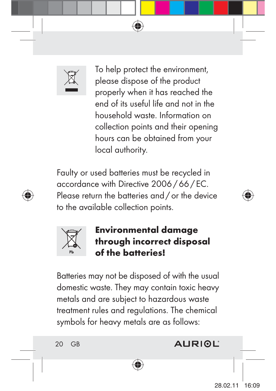 Auriol H4286A_B User Manual | Page 22 / 117