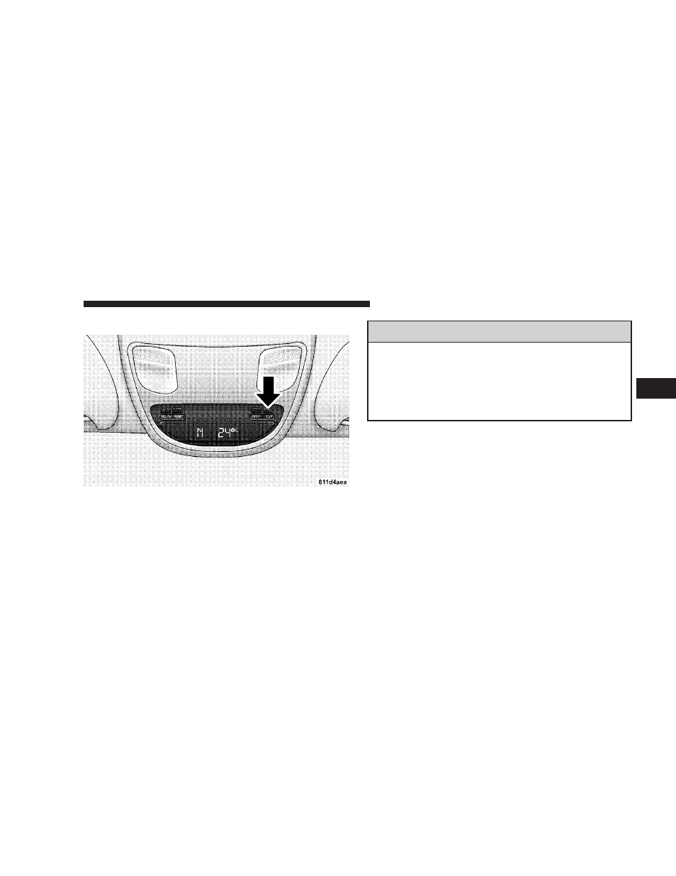 C/t button, Automatic compass calibration | Dodge 2008 Ram 2500  PowerWagon User Manual | Page 147 / 504