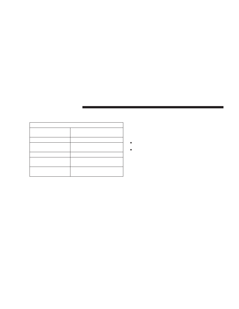 Trailer and tongue weight, Trailer towing weights (maximum trailer, Weight ratings) | Dodge 2008 Ram 2500  PowerWagon User Manual | Page 372 / 504