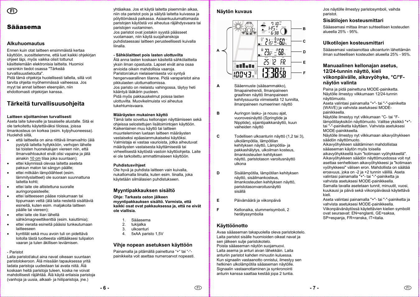 Auriol 4-LD3091 User Manual | Page 5 / 12