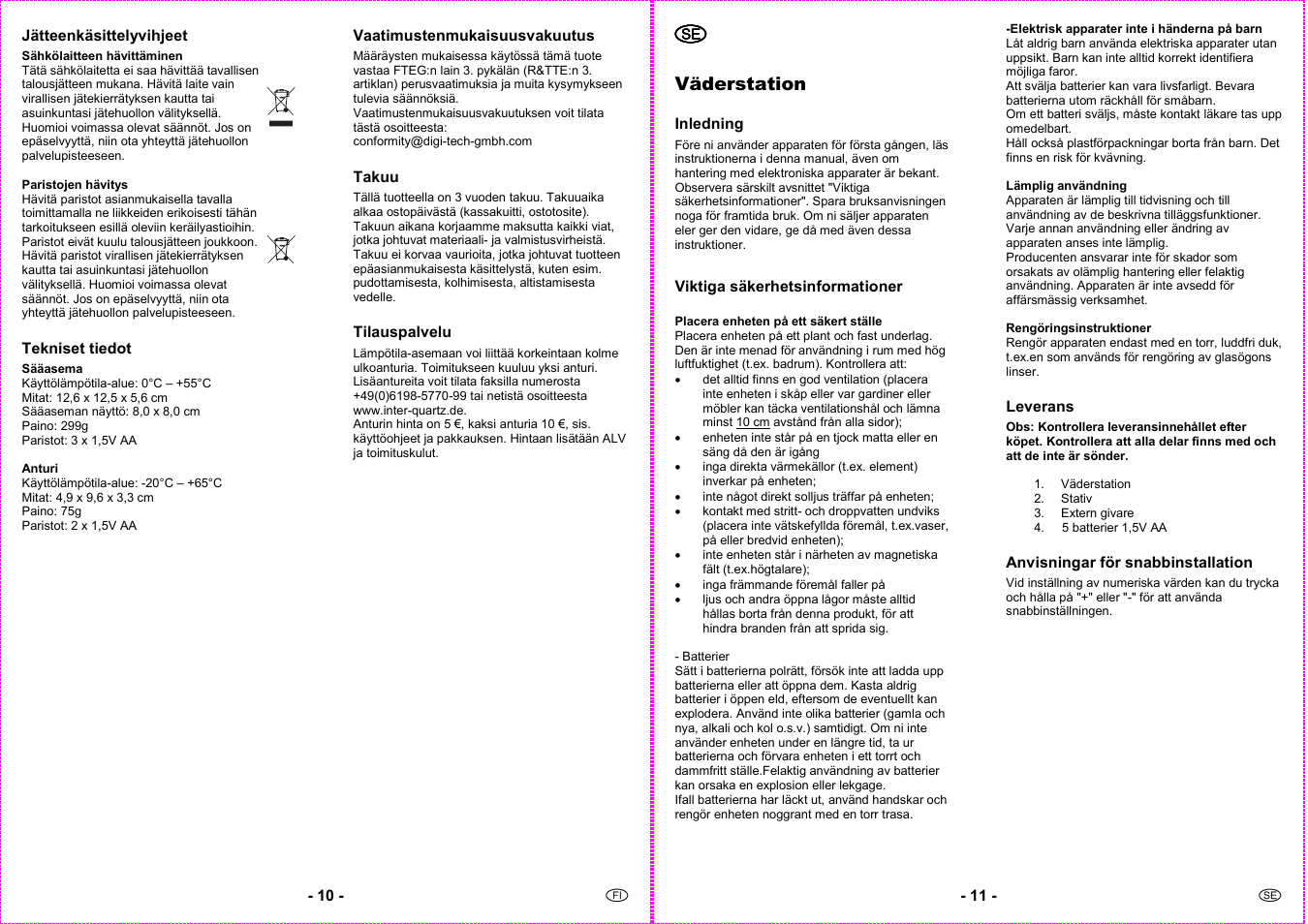 Auriol 4-LD3091 User Manual | Page 7 / 12