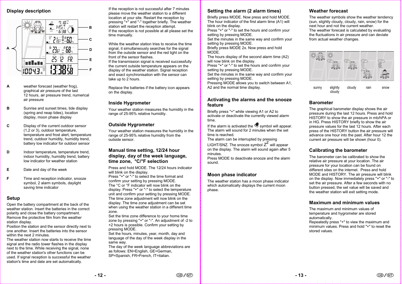 Auriol 4-LD3091 User Manual | Page 8 / 12