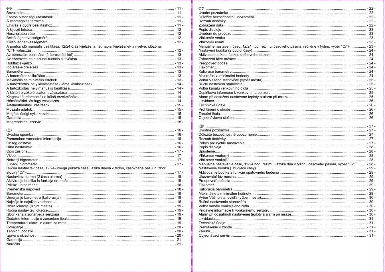 Auriol 4-LD3091 User Manual | Page 2 / 20