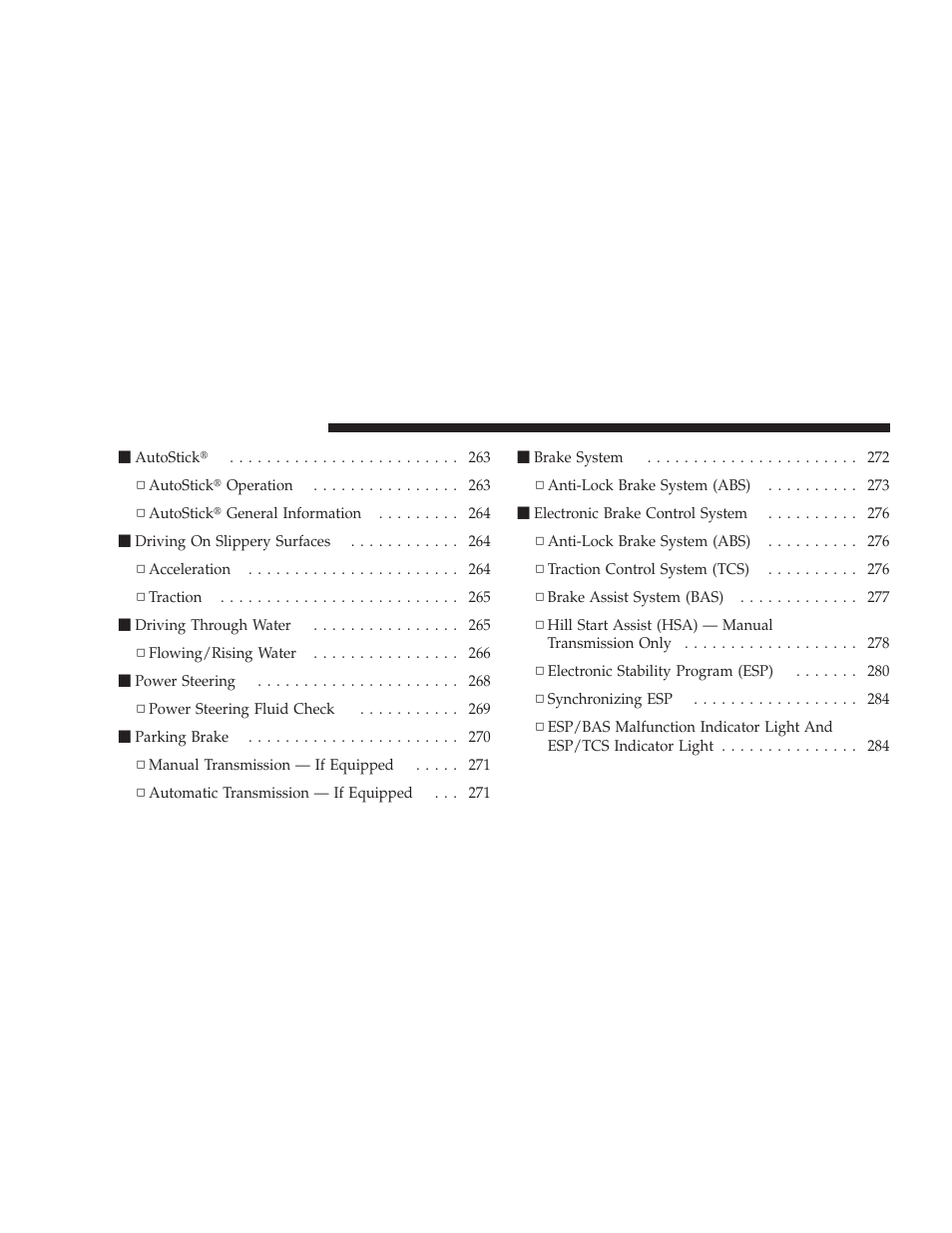 Dodge 2009 Challenger SRT8 User Manual | Page 242 / 440