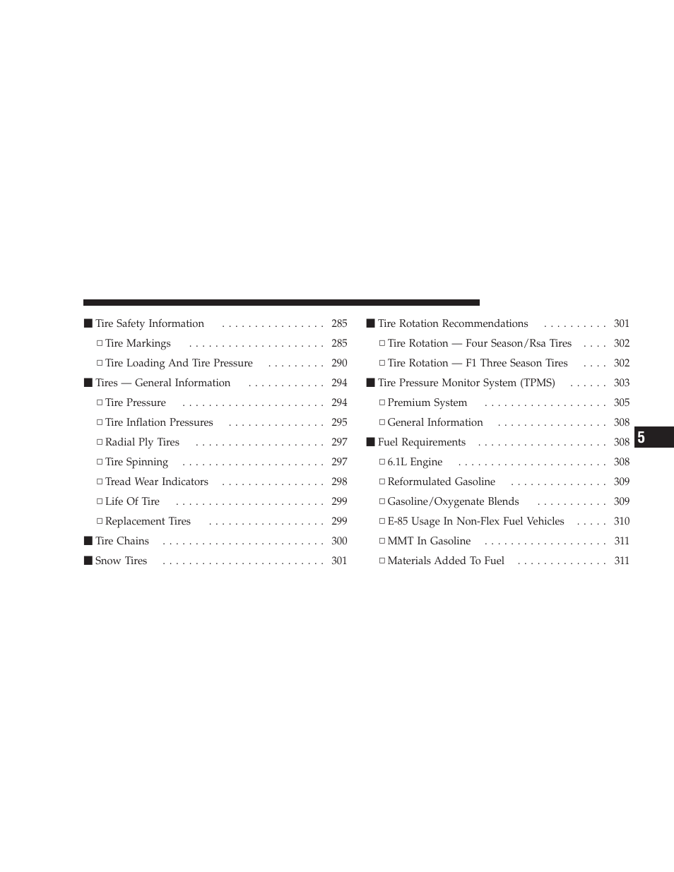 Dodge 2009 Challenger SRT8 User Manual | Page 243 / 440