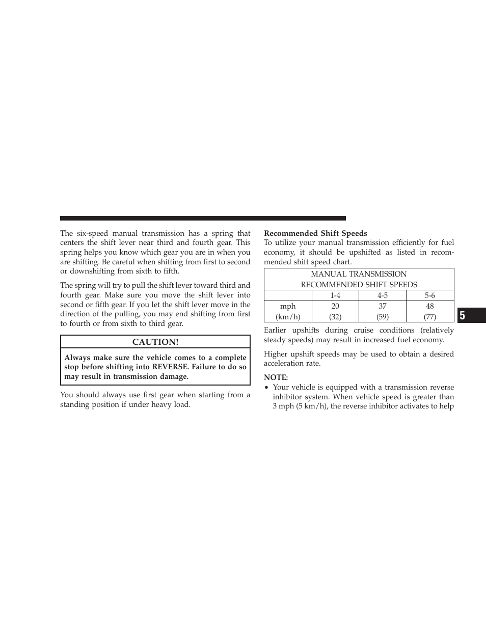 Dodge 2009 Challenger SRT8 User Manual | Page 255 / 440