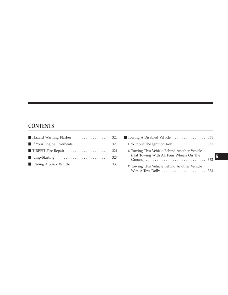 Dodge 2009 Challenger SRT8 User Manual | Page 321 / 440