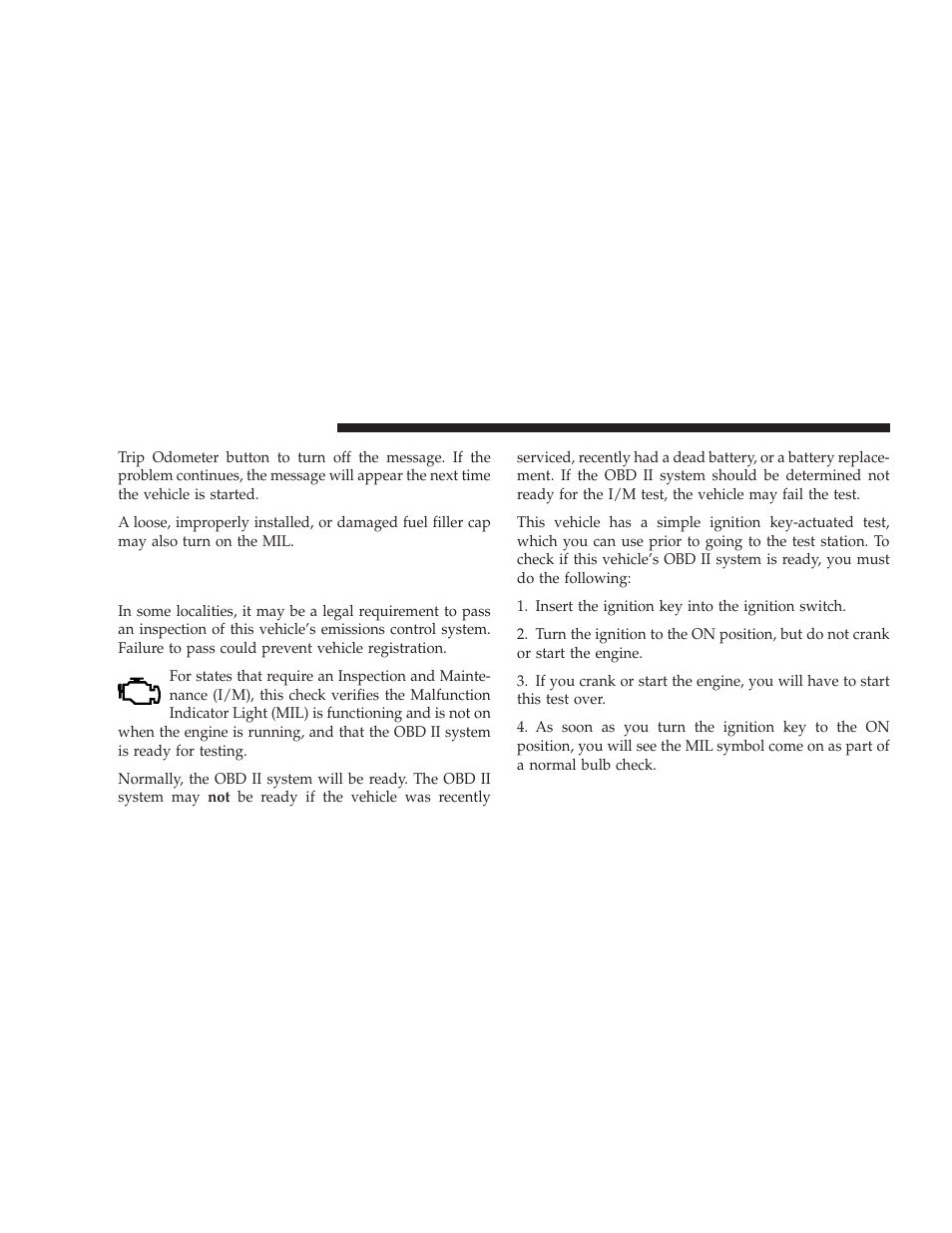 Emissions inspection and maintenance programs, Emissions inspection and maintenance, Programs | Dodge 2009 Challenger SRT8 User Manual | Page 342 / 440
