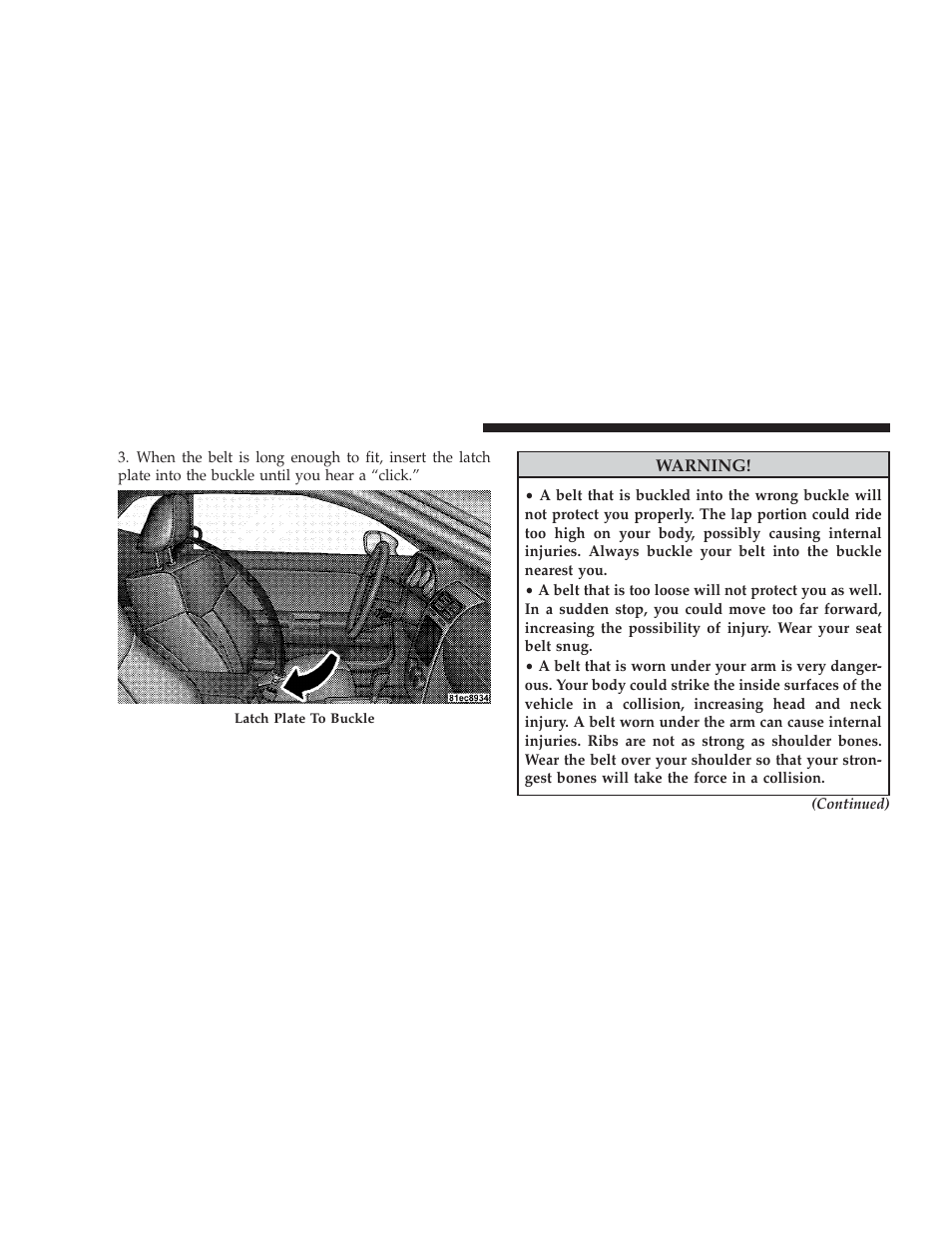 Dodge 2009 Challenger SRT8 User Manual | Page 40 / 440