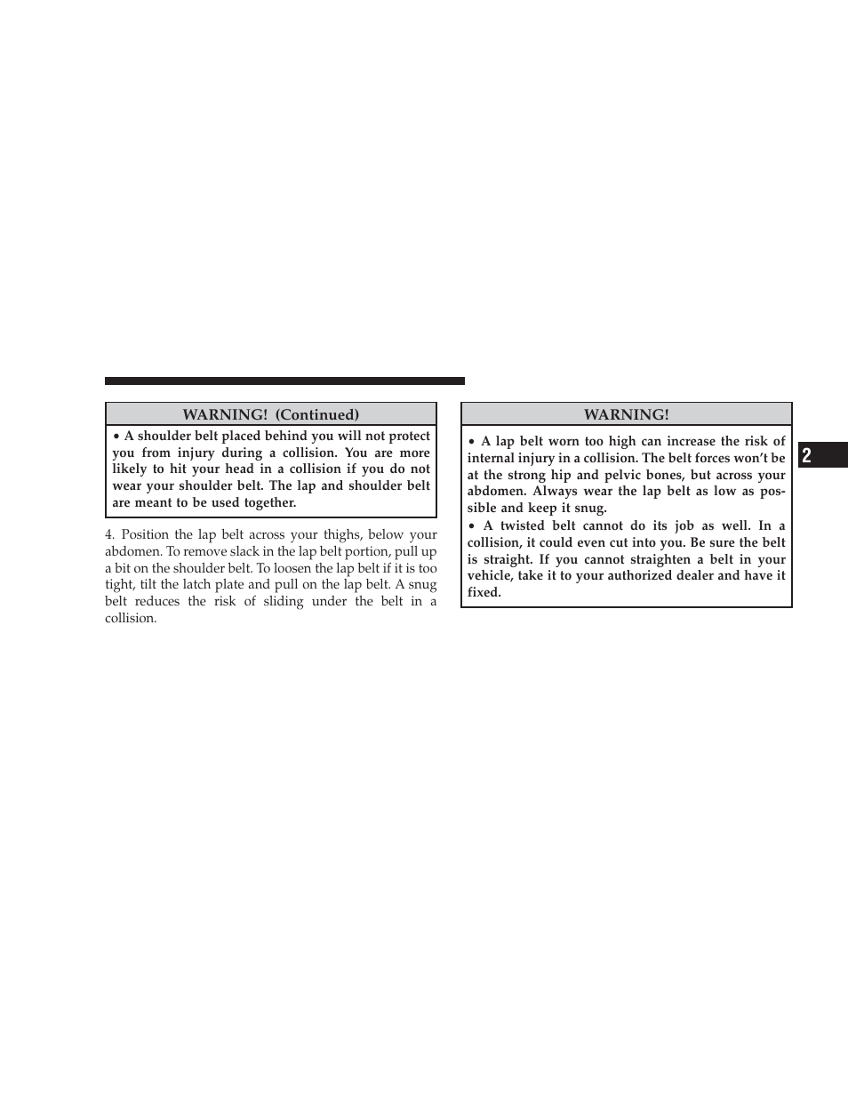 Dodge 2009 Challenger SRT8 User Manual | Page 41 / 440