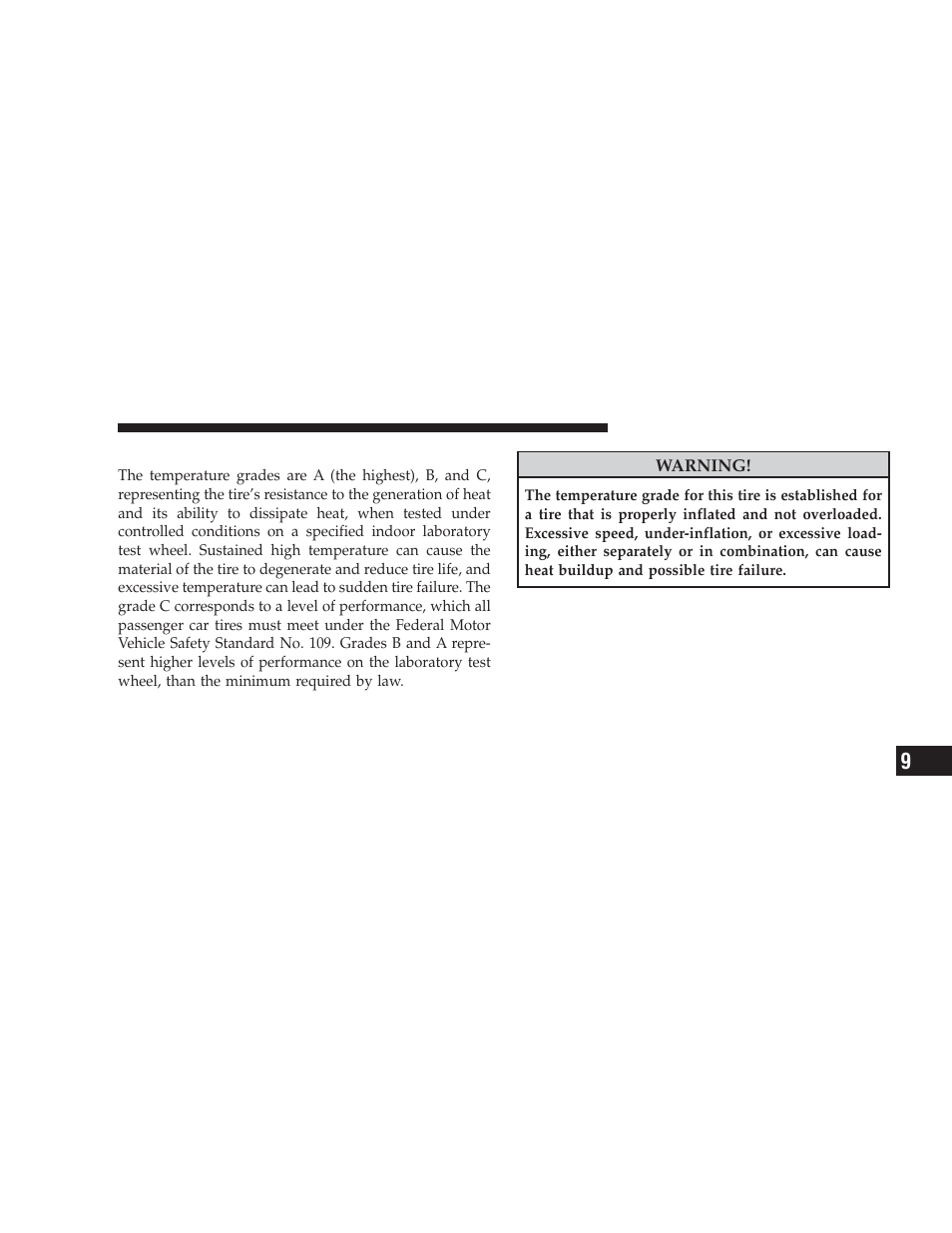 Temperature grades | Dodge 2009 Challenger SRT8 User Manual | Page 415 / 440