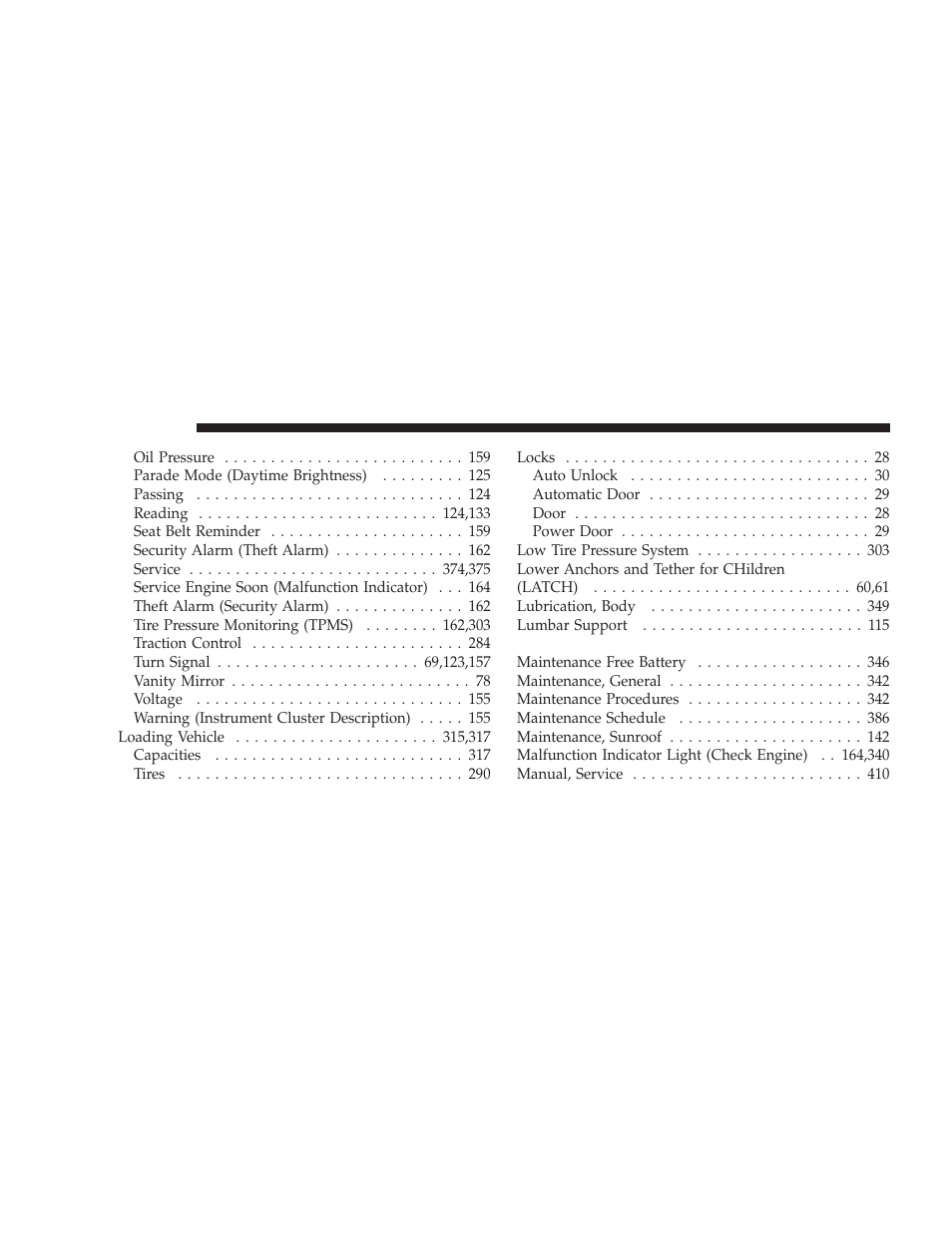 Dodge 2009 Challenger SRT8 User Manual | Page 428 / 440