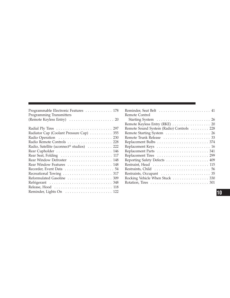 Dodge 2009 Challenger SRT8 User Manual | Page 431 / 440