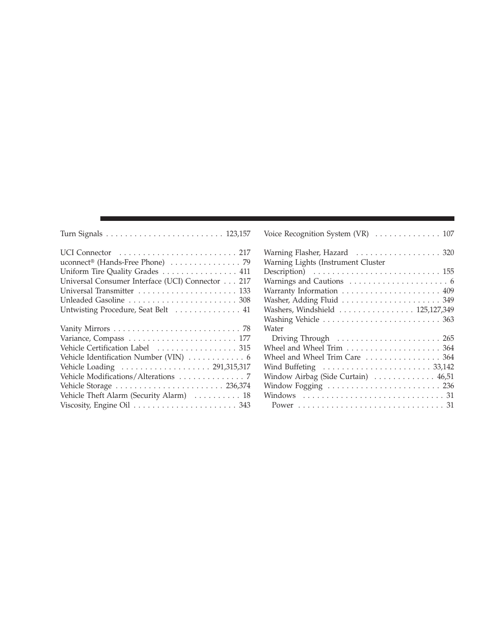 Dodge 2009 Challenger SRT8 User Manual | Page 436 / 440