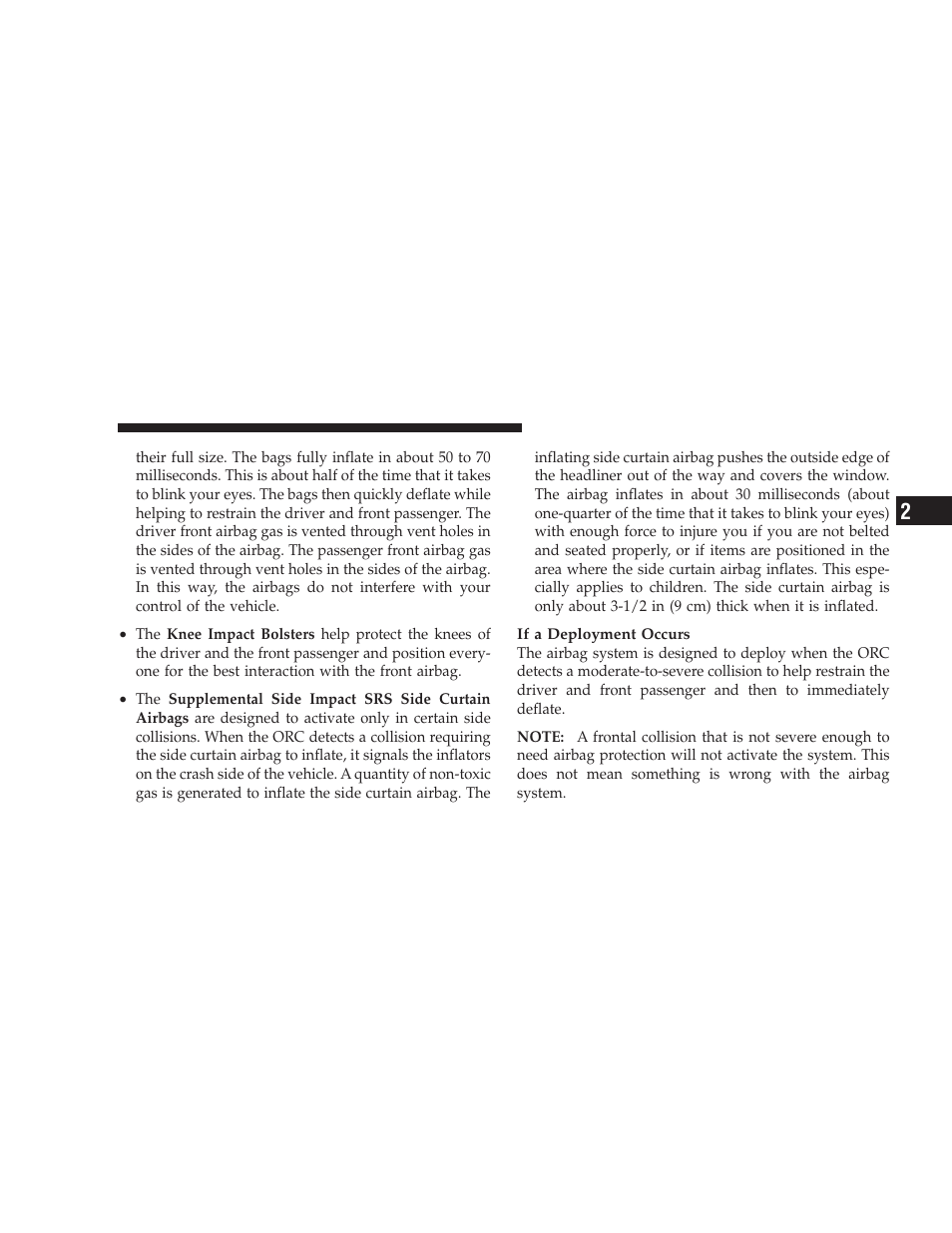 Dodge 2009 Challenger SRT8 User Manual | Page 53 / 440