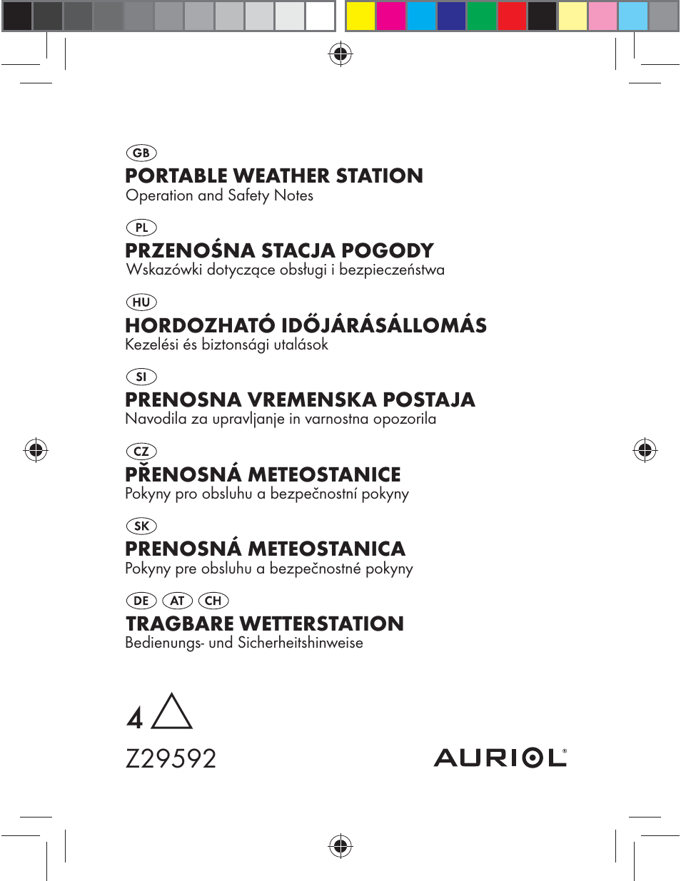 Auriol Z29592 User Manual | 221 pages