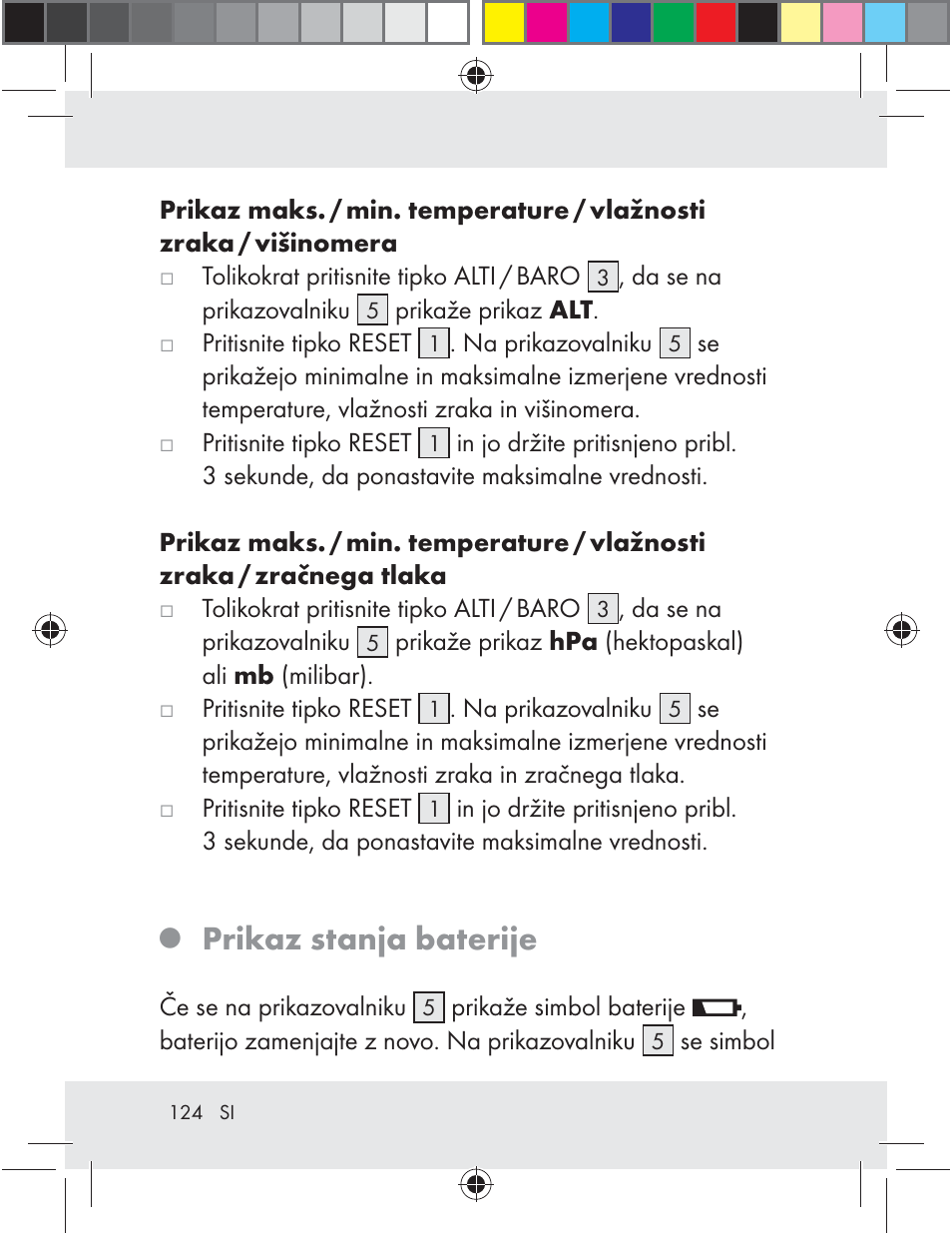 Prikaz stanja baterije | Auriol Z29592 User Manual | Page 124 / 221