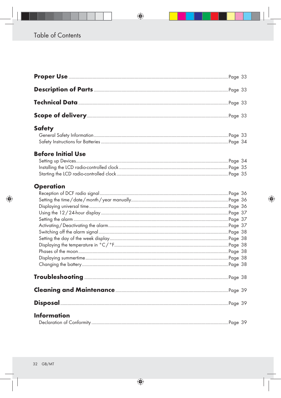 Auriol Z29620A_B User Manual | Page 32 / 49