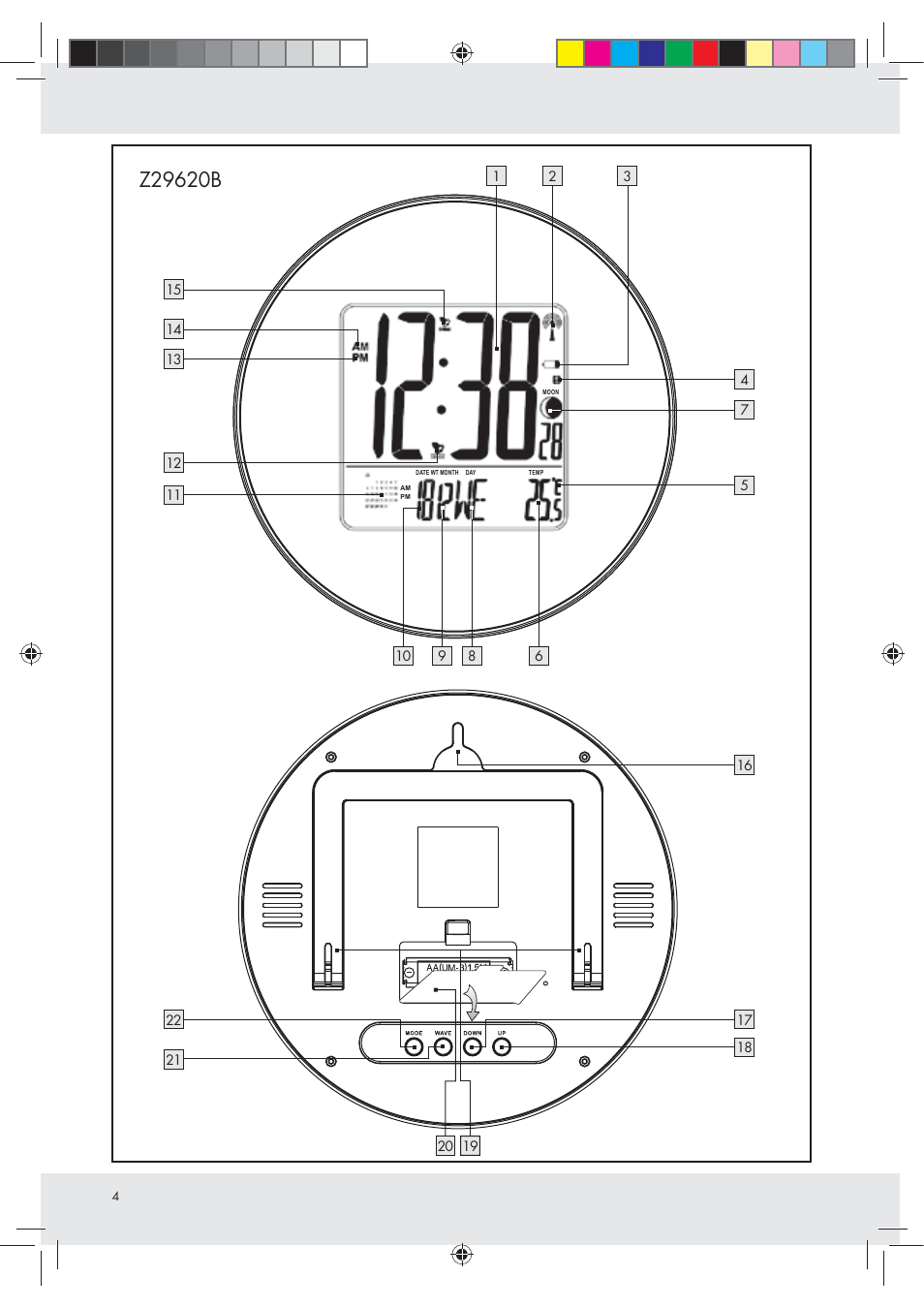 Auriol Z29620A_B User Manual | Page 4 / 49