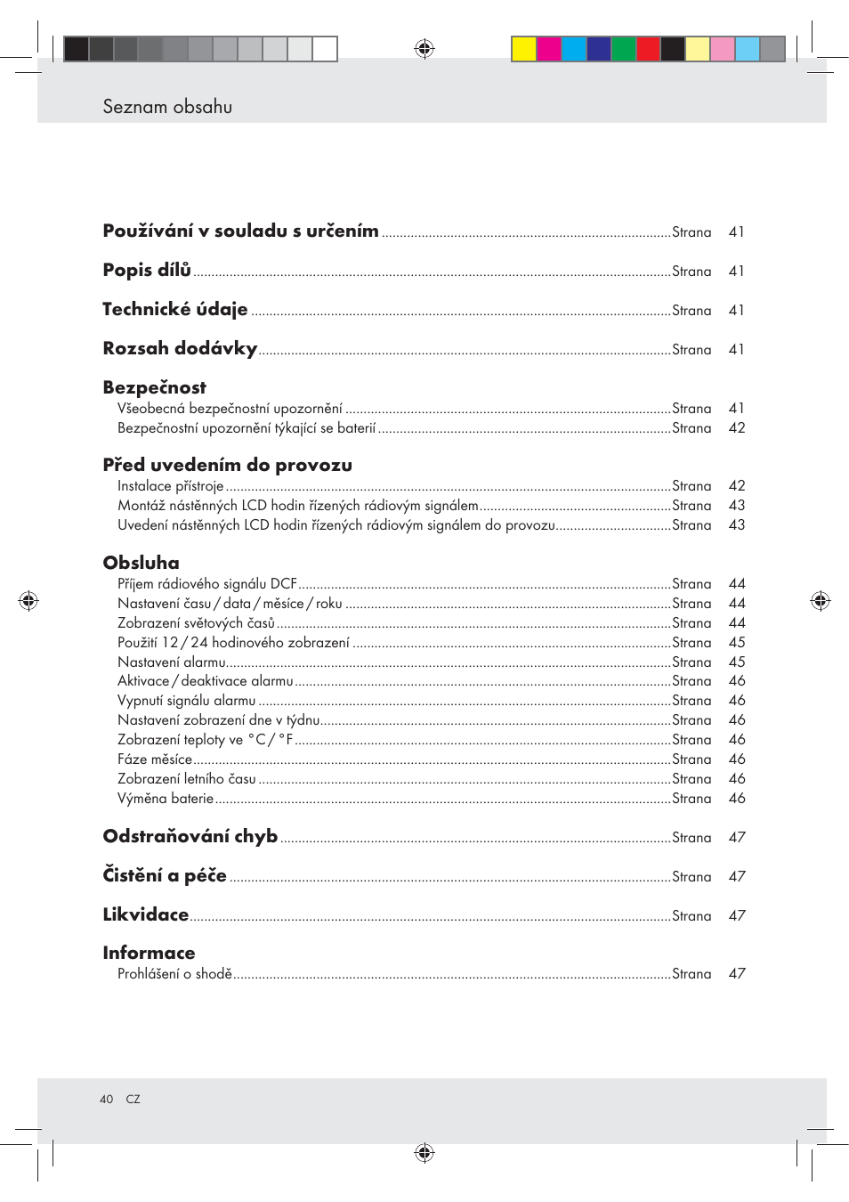 Auriol Z29620A_B User Manual | Page 40 / 65