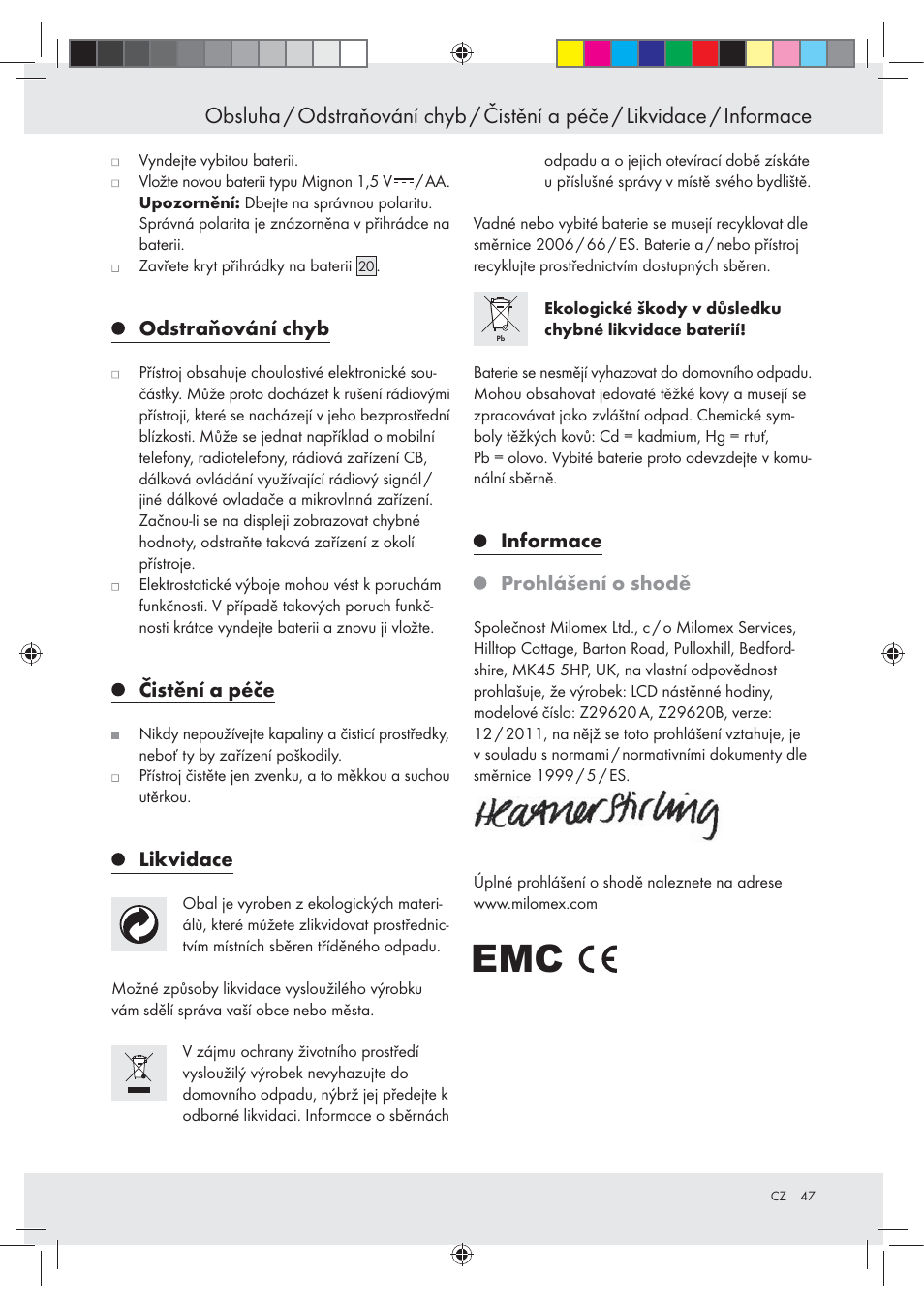 Auriol Z29620A_B User Manual | Page 47 / 65