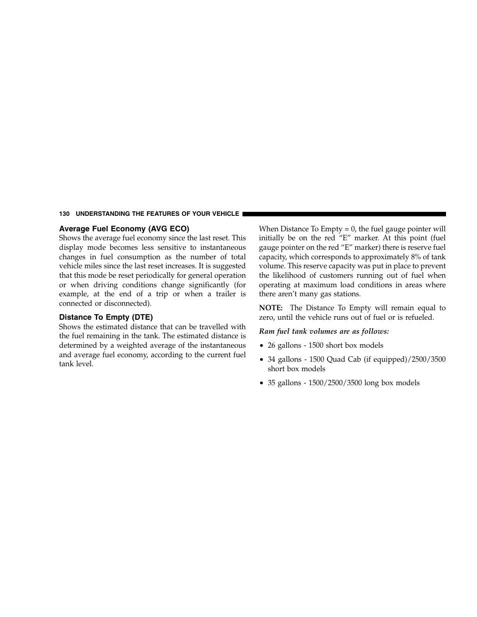 Dodge 2005  Ram Pickup 3500 User Manual | Page 130 / 448