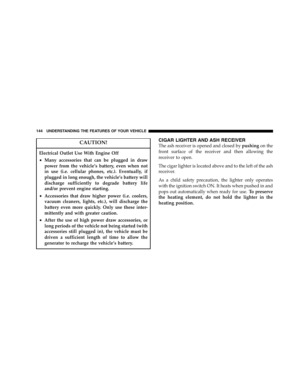 Dodge 2005  Ram Pickup 3500 User Manual | Page 144 / 448