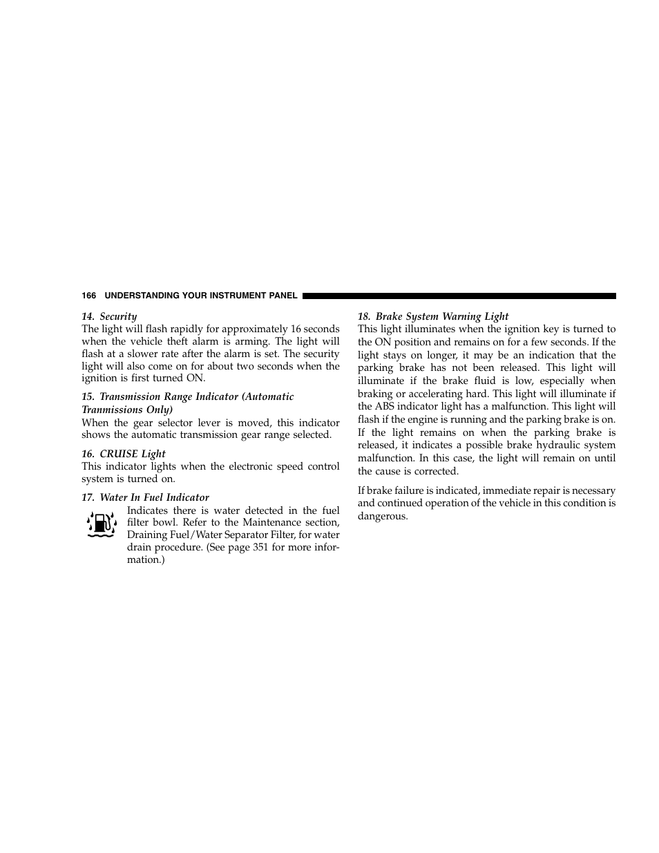 Dodge 2005  Ram Pickup 3500 User Manual | Page 166 / 448