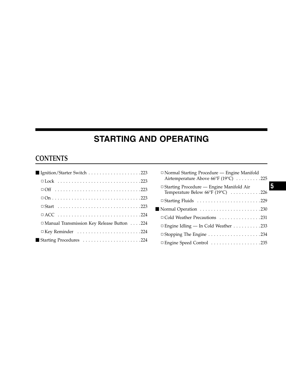 Dodge 2005  Ram Pickup 3500 User Manual | Page 219 / 448