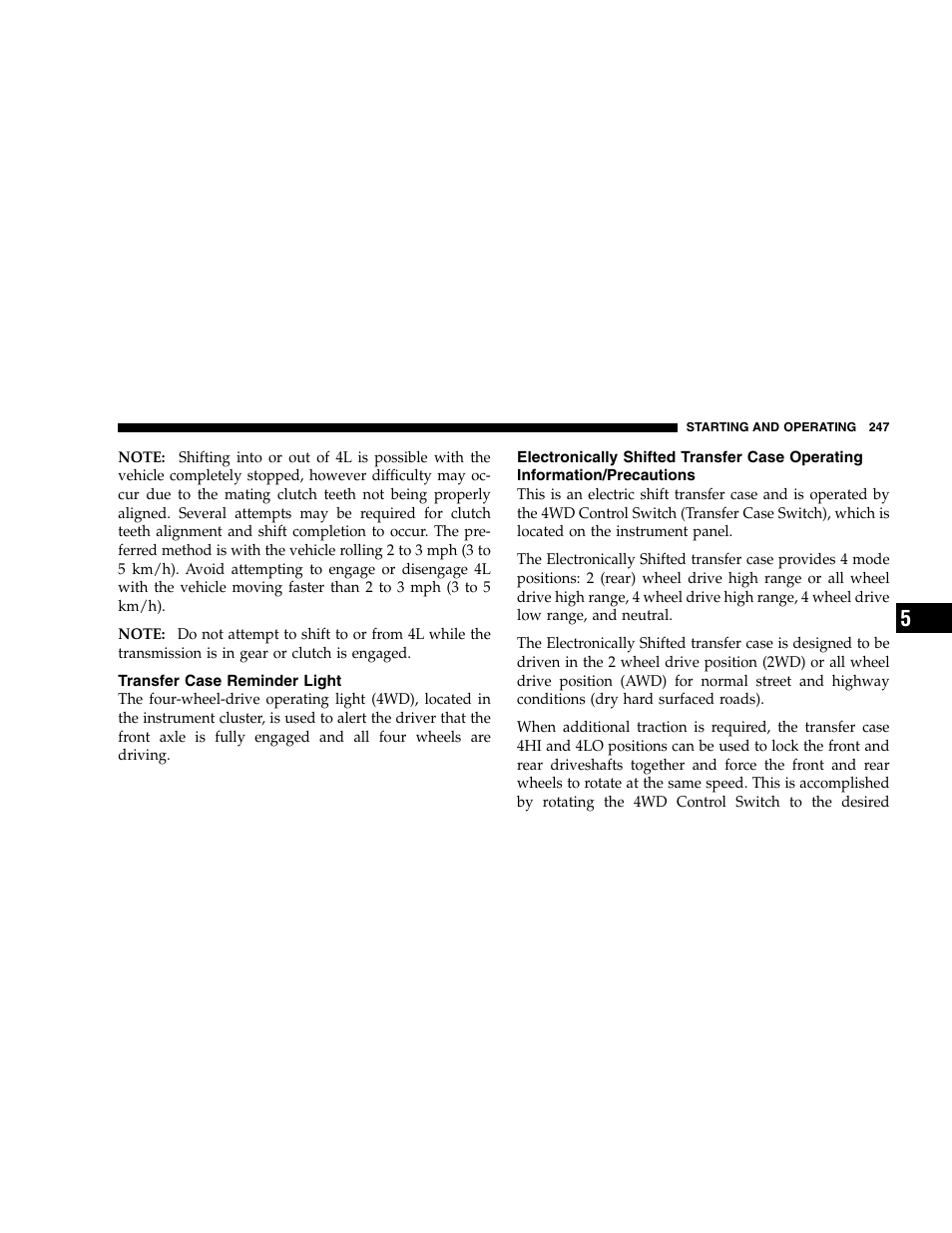 Dodge 2005  Ram Pickup 3500 User Manual | Page 247 / 448