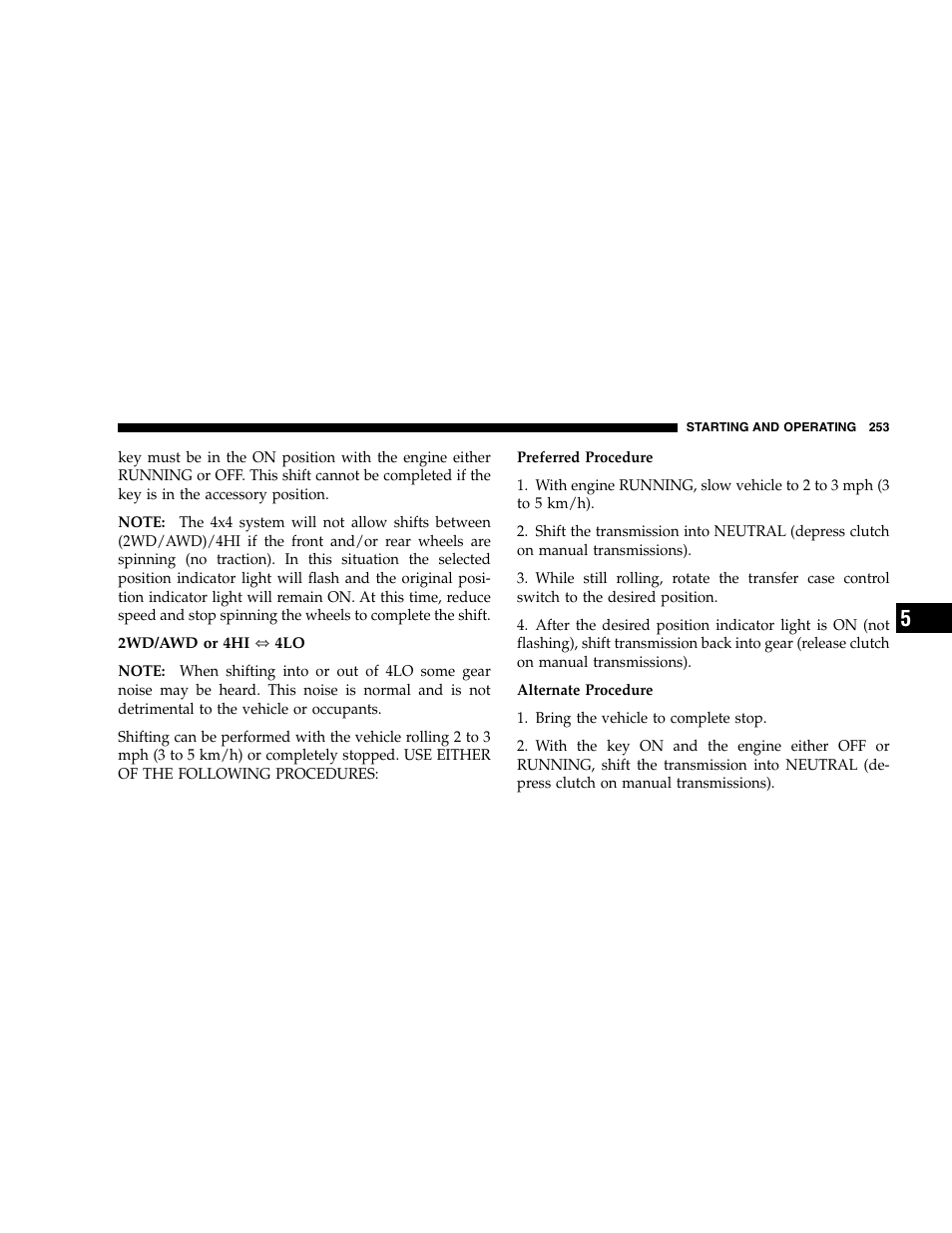 Dodge 2005  Ram Pickup 3500 User Manual | Page 253 / 448