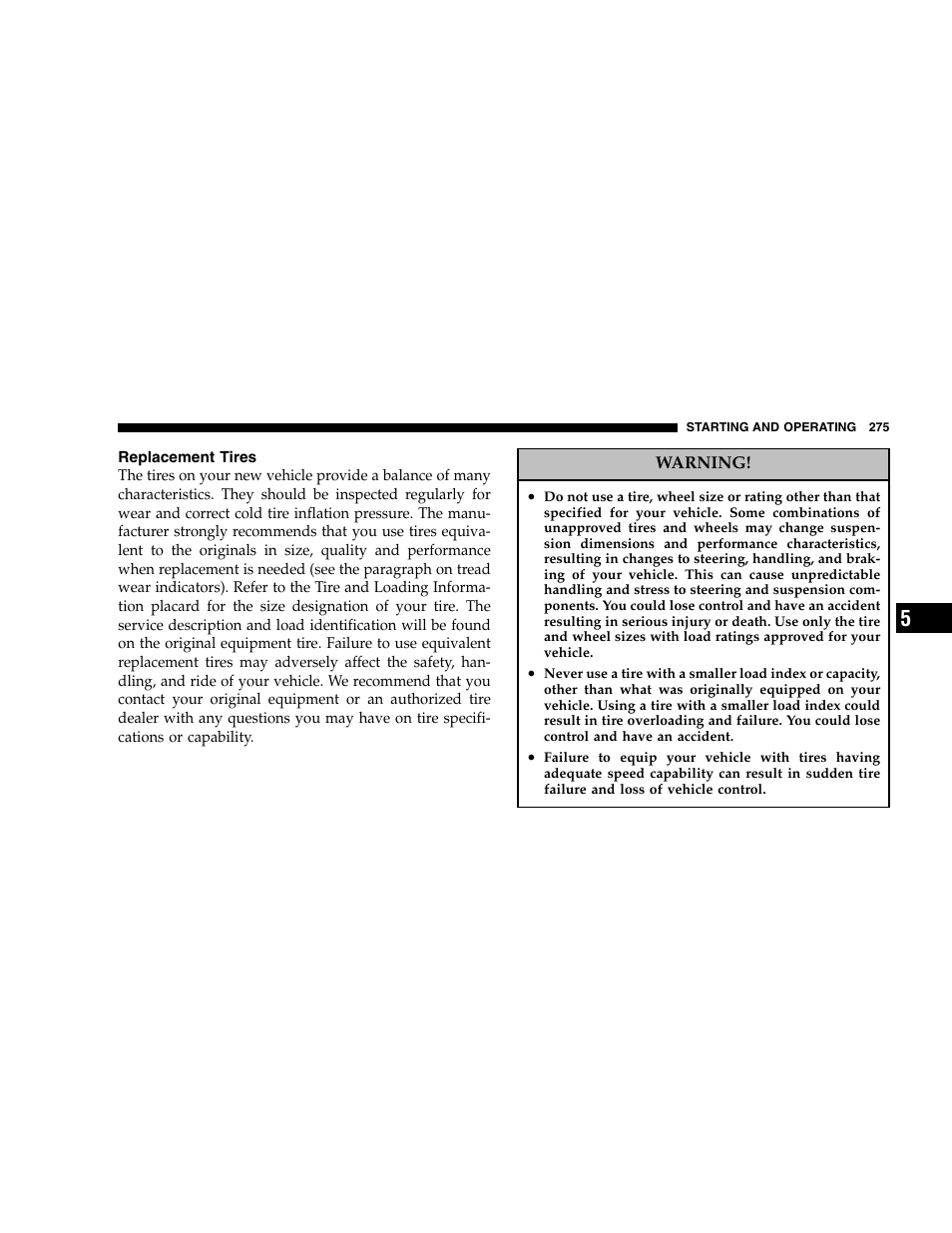 Dodge 2005  Ram Pickup 3500 User Manual | Page 275 / 448